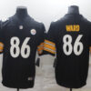 Men's Pittsburgh Steelers Retired Player #86 Hines Ward Nike Black Player Game Football Jersey