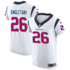 Men's Houston Texans #26 Devin Singletary Nike White Vapor Limited Player Jersey