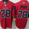Men's Houston Texans #28 Joe Mixon Nike Red Alternate F.U.S.E. Limited Player Jersey