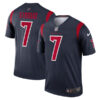 Men's Houston Texans #7 CJ Stroud Nike Navy Color Rush Legend Jersey