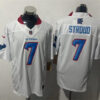 Men's Houston Texans #7 CJ Stroud White H-Town Fans Fashion F.U.S.E. Limited Jersey