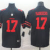 Men's San Francisco 49ers #17 Emmanuel Sanders Nike White Vapor Limited Player Jersey