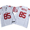 Men's San Francisco 49ers #85 George Kittle Nike Home White 2023 F.U.S.E. Vapor Limited Jersey