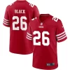 Mens San Francisco 49ers #26 Kaelon Black Nike Scarlet F.U.S.E. Vapor Limited Jersey