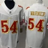 Mens San Francisco 49ers #54 Fred Warner Rivalry Collection F.U.S.E. Limited Jersey White