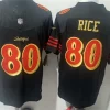 Mens San Francisco 49ers #80 Jerry Rice Black Rivalry Collection F.U.S.E. Limited Jersey
