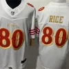 Mens San Francisco 49ers #80 Jerry Rice Rivalry Collection F.U.S.E. Limited Jersey White