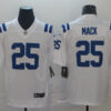 Men's Indianapolis Colts #25 Marlon Mack Nike White NFL Vapor Limited Jersey