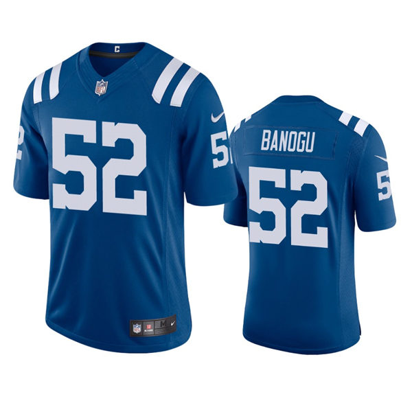 Mens Indianapolis Colts #52 Ben Banogu Nike Royal Vapor Limited Jersey