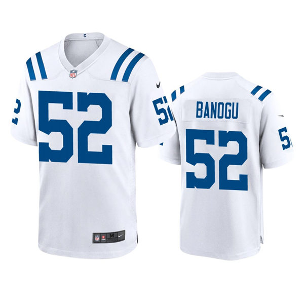 Mens Indianapolis Colts #52 Ben Banogu Nike White Vapor Limited Jersey