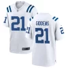 Mens Indianapolis Colts #21 DJ Giddens Nike White F.U.S.E.Vapor Limited Player Jersey