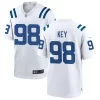 Mens Indianapolis Colts #98 Arden Key Nike White Vapor F.U.S.E. Limited Jersey