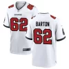 Mens Tampa Bay Buccaneers #62 Graham Barton Nike Away White F.U.S.E. Vapor Limited Jersey