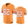 Mens Tampa Bay Buccaneers #62 Graham Barton Nike Orange Retro Vapor F.U.S.E. Limited Jersey