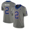 Mens Buffalo Bills #2 D.J. Moore Nike Gray Nickel City Vapor F.U.S.E. Limited Jersey