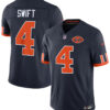 Men's Chicago Bears #4 D'Andre Swift Navy 2026 F.U.S.E. Rivalries Collection Limited Stitched Football Jersey