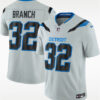 Men's Detroit Lions #32 Brian Branch Silver 2026 F.U.S.E. Rivalries Collection Limited Stitched Football Jersey