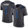 Men's Indianapolis Colts #1 Sauce Gardner Dark Gray 2026 F.U.S.E. Rivalries Collection Limited Stitched Football Jersey