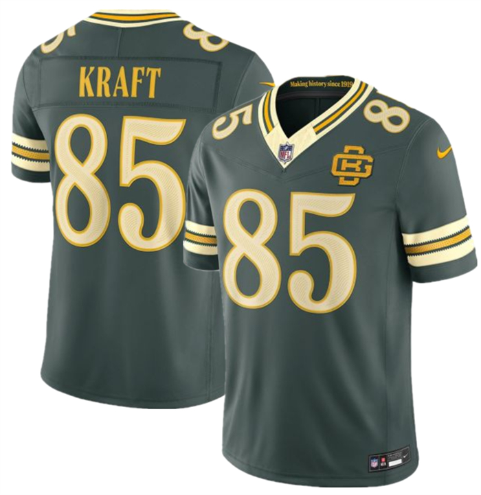 Men's Green Bay Packers #85 Tucker Kraft Dark Green 2026 F.U.S.E. Rivalries Collection Limited Stitched Football Jersey