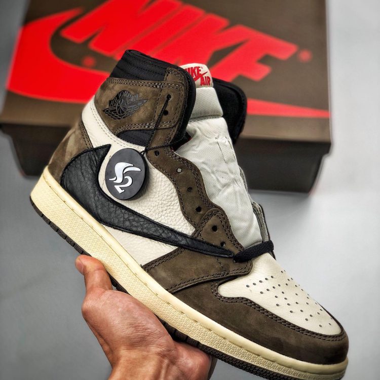 Unsex Travis Scott x NIKE Air Jordan 1 AJ1 CD4487-100