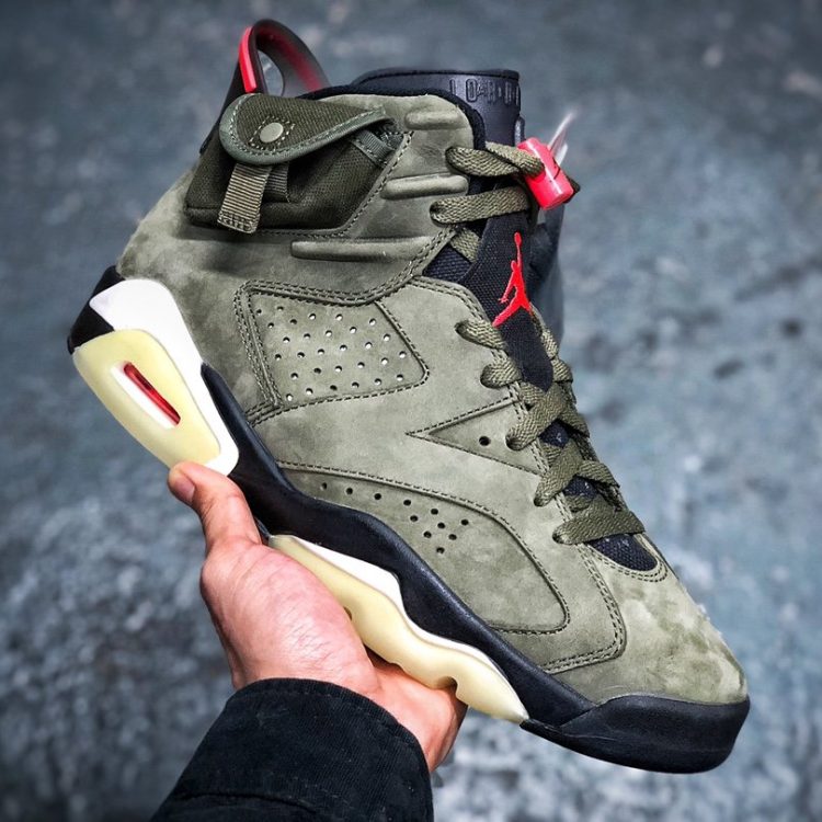 Mens Travis Scott x Nike Air Jordan 6 3M CN1084-200