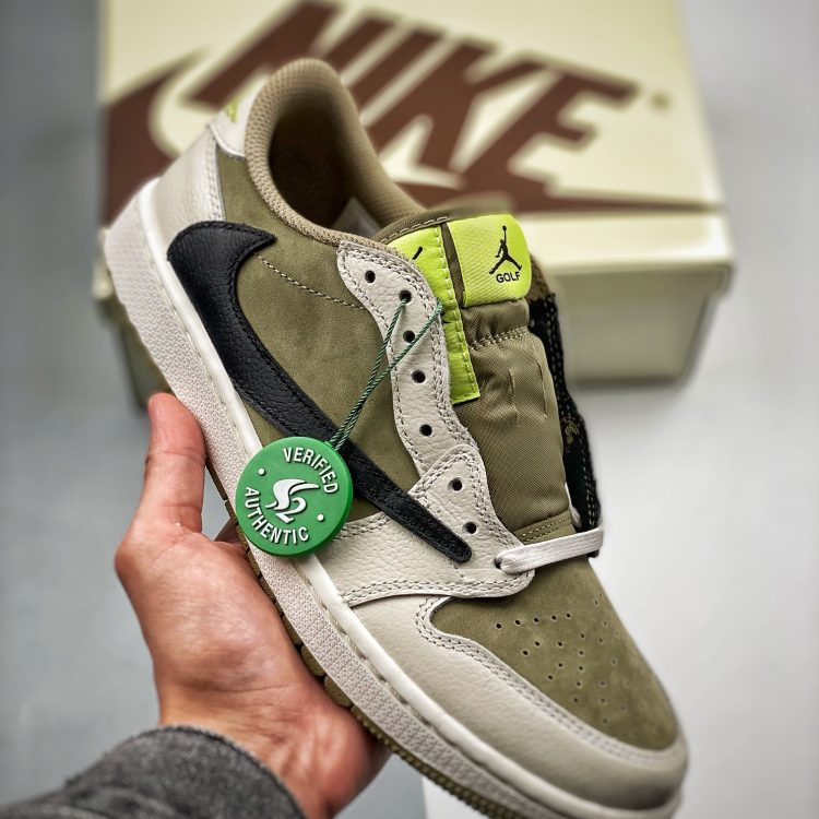 Unsex TRAVIS SOCTT X NIKE AIR JORDAN 1 LOW GOLF FZ3124-200