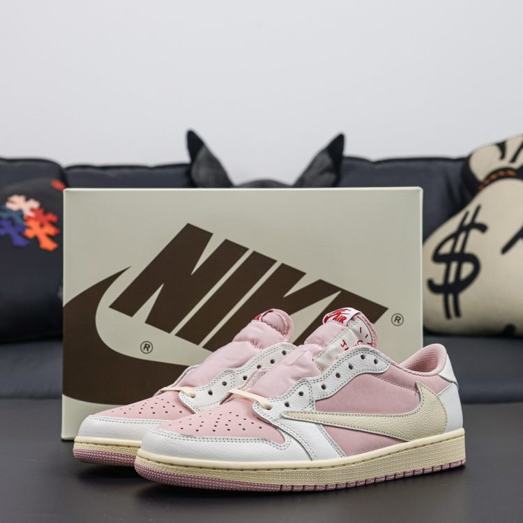 Unsex Travis Scott x NIKE Air Jordan 1 Low "PINK" DM7866-600