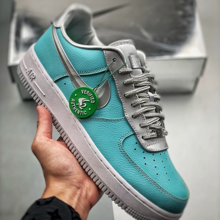 Mens TIFFANY &CO X NIKE AIR FORCE 1 LOW 1837 DZ1382-003