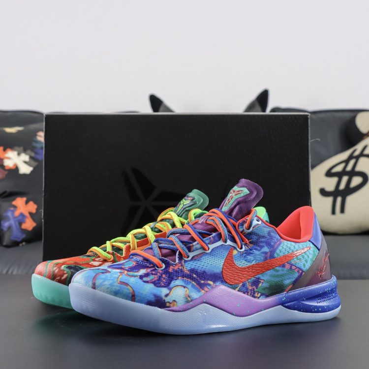 Mens Nike Kobe 8 What The Kobe (WTK)  635438-800