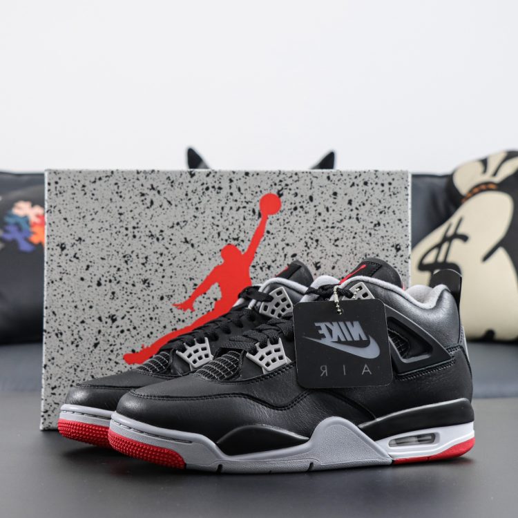 AIR JORDAN 4 BRED REIMAGINED FV5029-006 Oversize