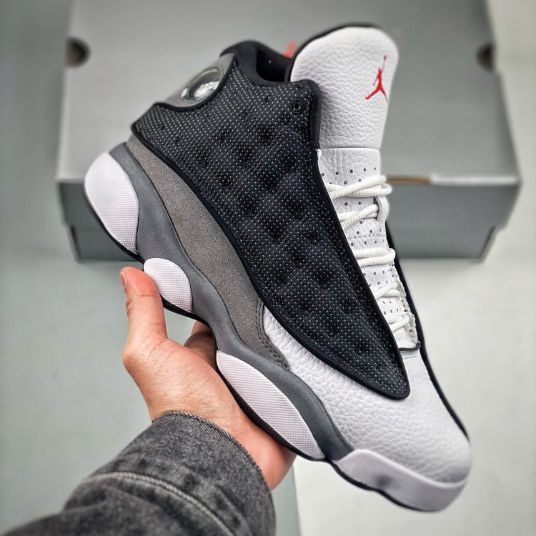 Mens AIR JORDAN 13 RETRO BLACK FLINT DJ5982-060