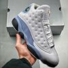 Mens AIR JORDAN 13 BLUE GREY 414571-170