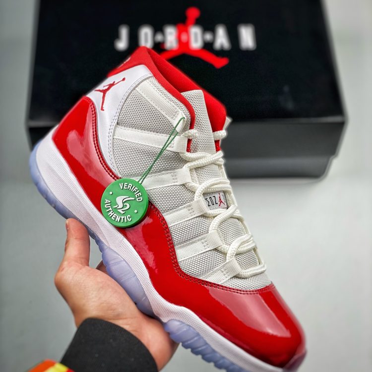 Mens AIR JORDAN 11 RETRO CHERRY CT8012-116