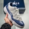 Mens AIR JORDAN 11 LOW DIFFUSED BLUE FV5104-104