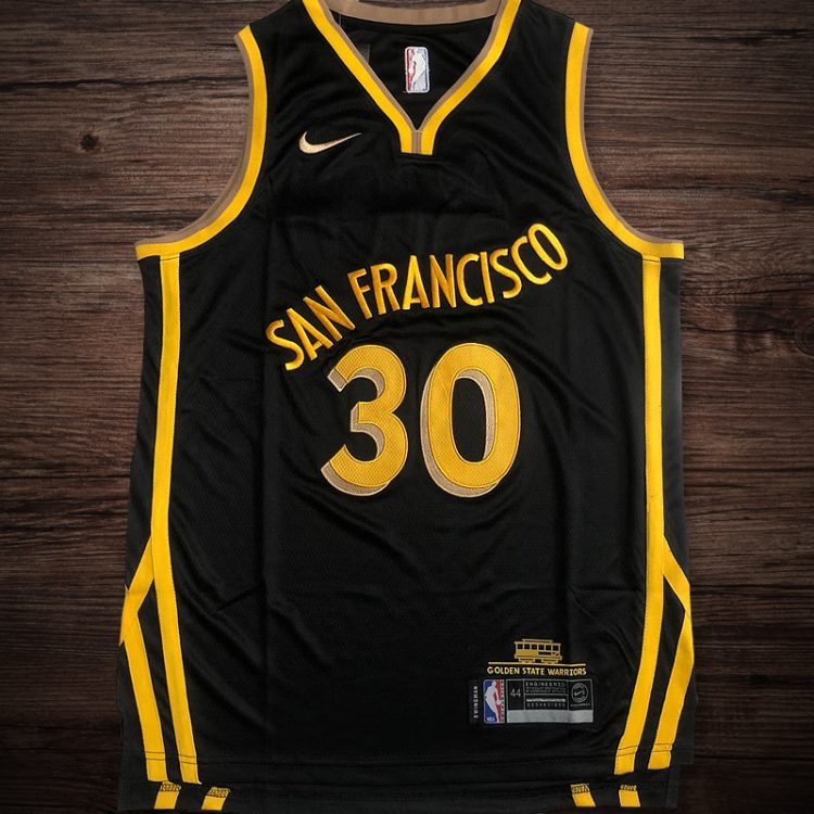 Men's Golden State Warriors #30 Curry 2024 City Connect Jersey