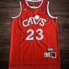 Men's Cleveland Cavaliers #23 James Red Jersey