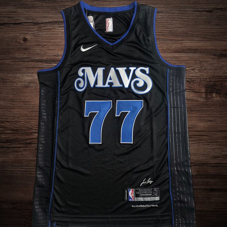 Men's Mavericks 2024 City connect #77 Doncic Jersey
