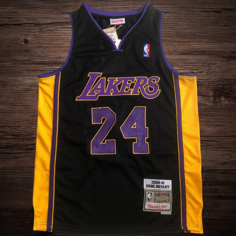 Men's Los Angeles Lakers 2009/10 #24 Kobe Bryant Jersey