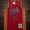 Men's Philadelphia 76ers 2004/05  #3 Allen Iverson Red Jersey