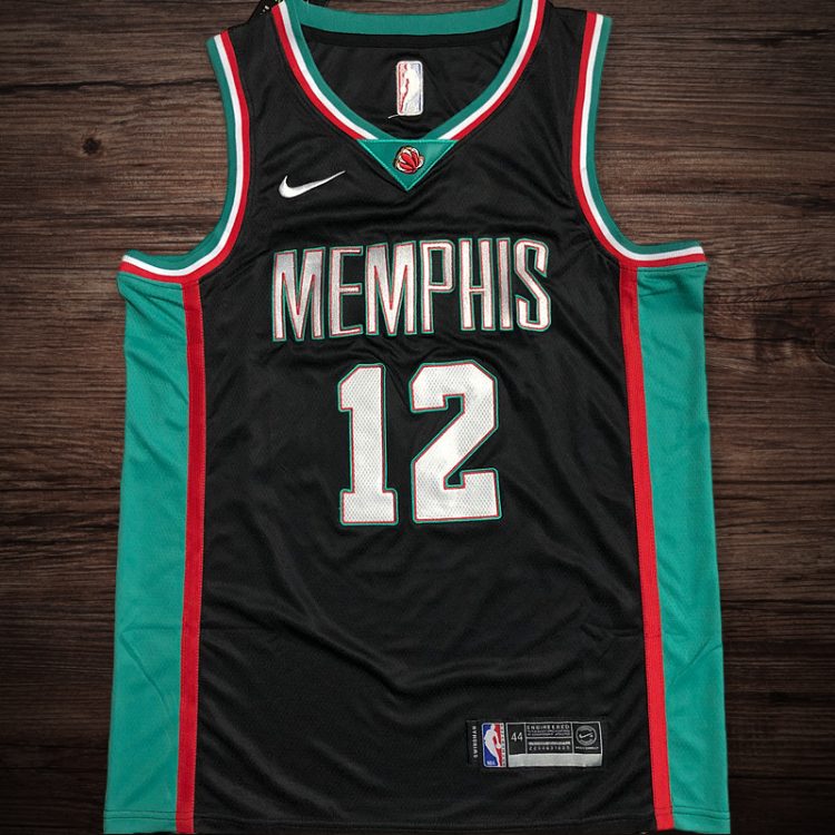 Men's Memphis Grizzlies #12 Morant Jersey