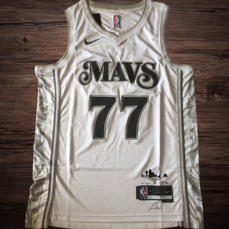 Men's Dallas Mavericks 2025 City Edition #77 Doncic Jersey