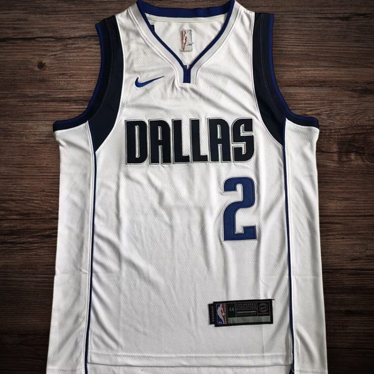 Men's Dallas Mavericks #2 IRVING Jersey in White