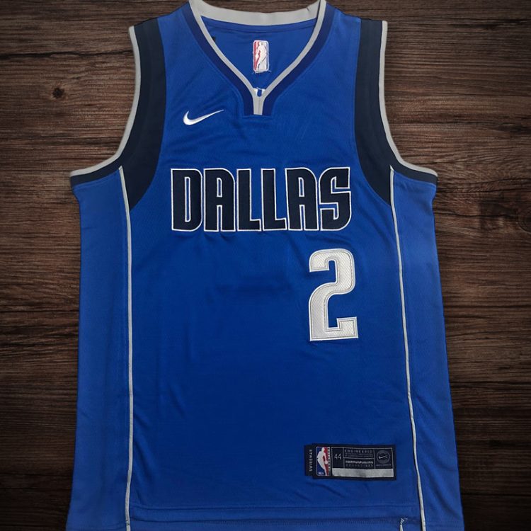 Men's Dallas Mavericks #2 IRVING Jersey in Blue
