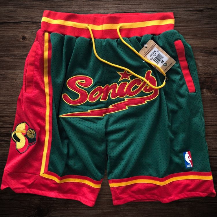 Seattle SuperSonics Shorts