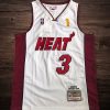 Men's Heat 2005-06 #3 WADE White Jersey