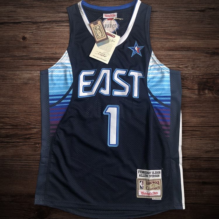 Men's 2009 All Star East #1 IVERSON Jersey