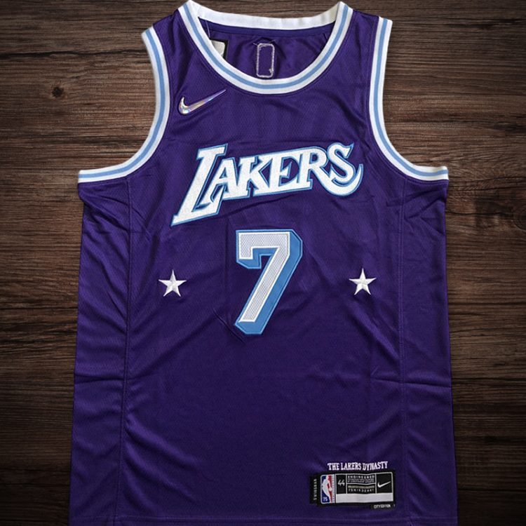 Men's Los Angeles Lakers 75th anniversary #7 Anthony Jersey