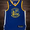 Men's Golden State Warriors #30 Curry Player Edition Jersey Blue