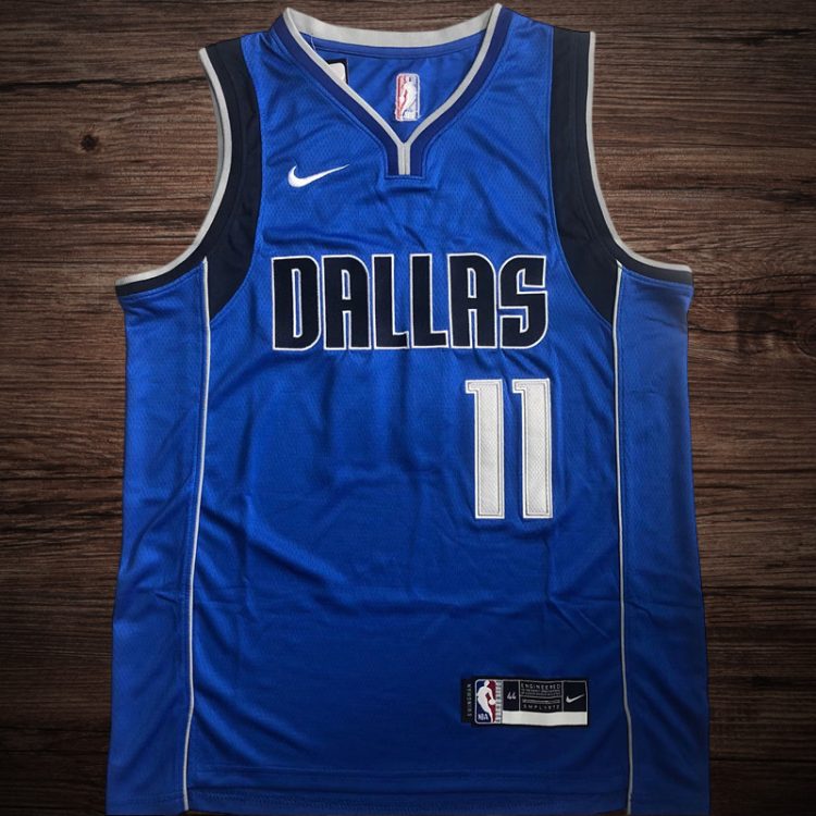 Men's Dallas Mavericks #11 IRVING Blue Jersey