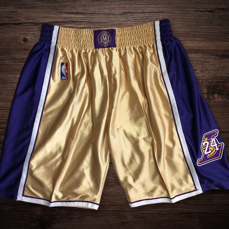 Los Angeles Lakers Kobe Bryant Hall of Fame Shorts